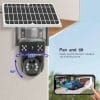 Solar AI Smart CCTV Motion Detection Camera