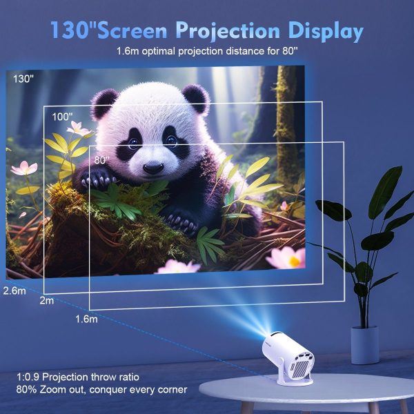Smart Portable Projector CALUS H5-A Pro