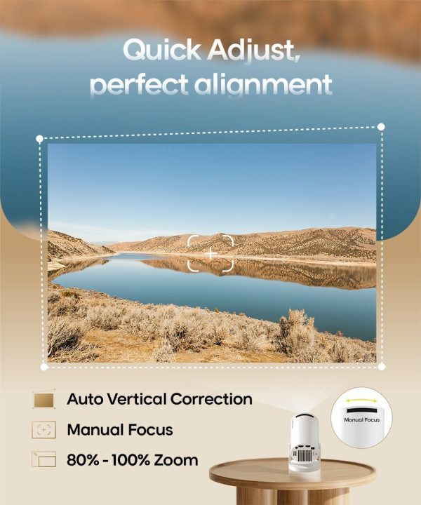 Smart Portable Projector CALUS H5-A Pro