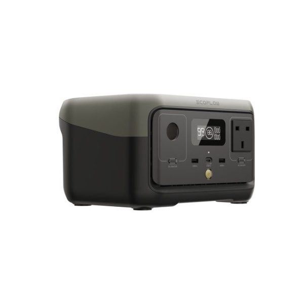 ECOFLOW River 2 Portable Power Station  (ZMR600-B-UK)