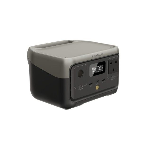 ECOFLOW River 2 Portable Power Station  (ZMR600-B-UK)