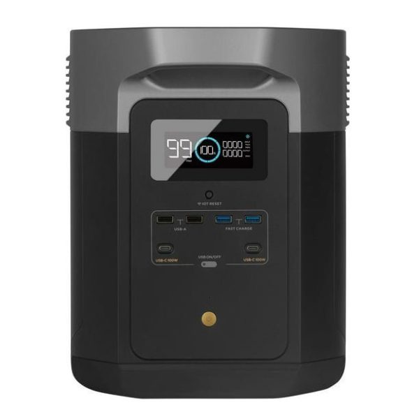 EcoFlow DELTA Max 1600 Portable Power Station, Solar Generator Backup