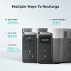 EcoFlow DELTA Max 1600 Portable Power Station, Solar Generator Backup