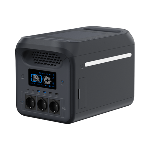 Hinen PS1800 – Ultra-Fast Charging, Long-Lasting LiFePO4 Battery, 2400W Output