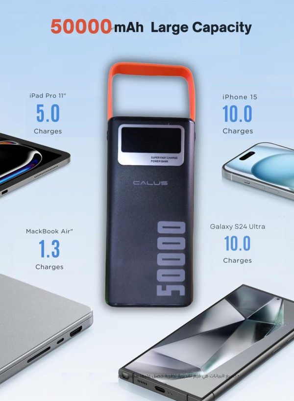 50,000mAh Fast Charging Calus Fast-528 Powerbank