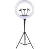 RL-18 18” LED Soft Ring Light – Adjustable Brightness & Color Temperature for Selfies, Makeup, and Video Content