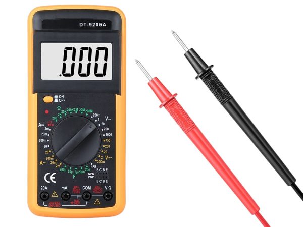 Digital Multimeter DT9205A – Powerful Professional AC/DC Voltage Tester for Electricians in Kenya