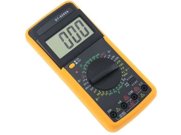 Digital Multimeter DT9205A – Powerful Professional AC/DC Voltage Tester for Electricians in Kenya
