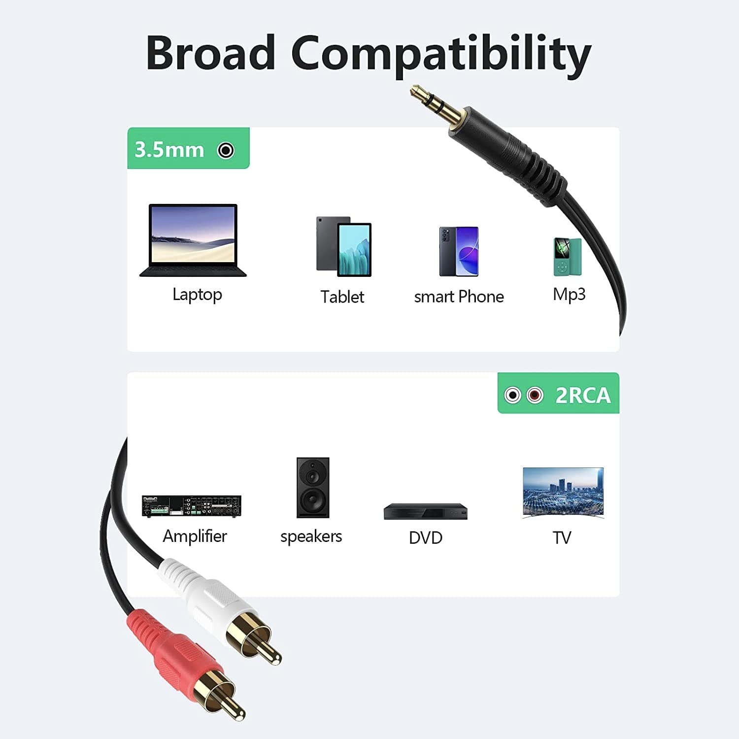 rca cable compatibility