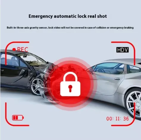 CALUS Core 1 Dash Cam automatic lock