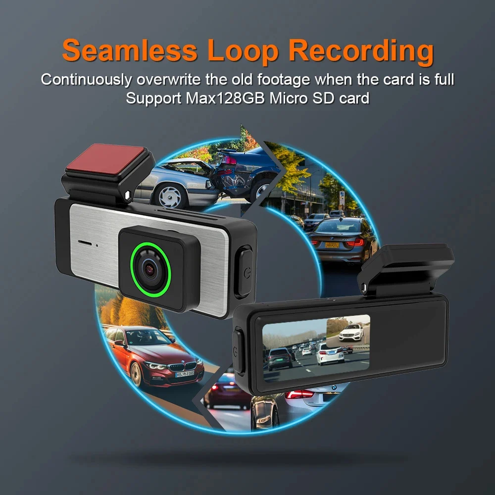 CALUS Core 1 Dash Cam loop recording asiligadgets