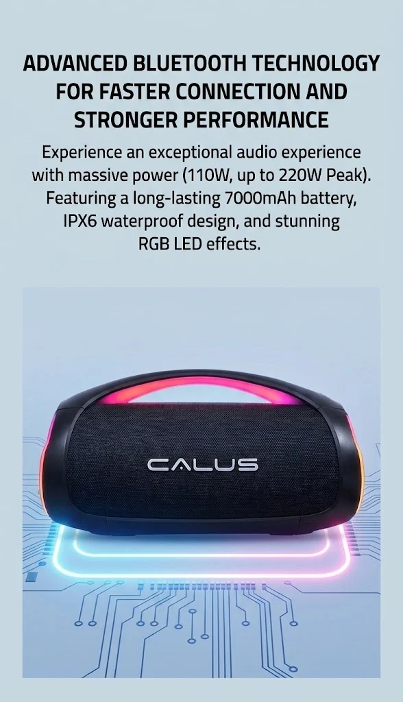 CALUS Extreme Boom +3 advanced bluetooth