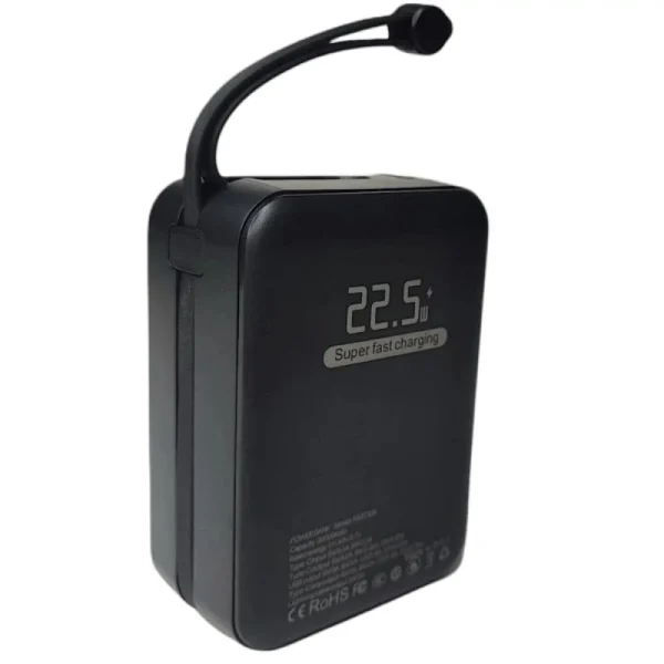 CALUS FAST309 Power Bank in back CALUS FAST309 30000mAh 22.5W PD Fast-Charging Power Bank