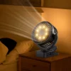 CALUS Fan 02 Portable Rechargeable Fan – 360° Automatic Rotation, Remote Control & 4000mAh Battery