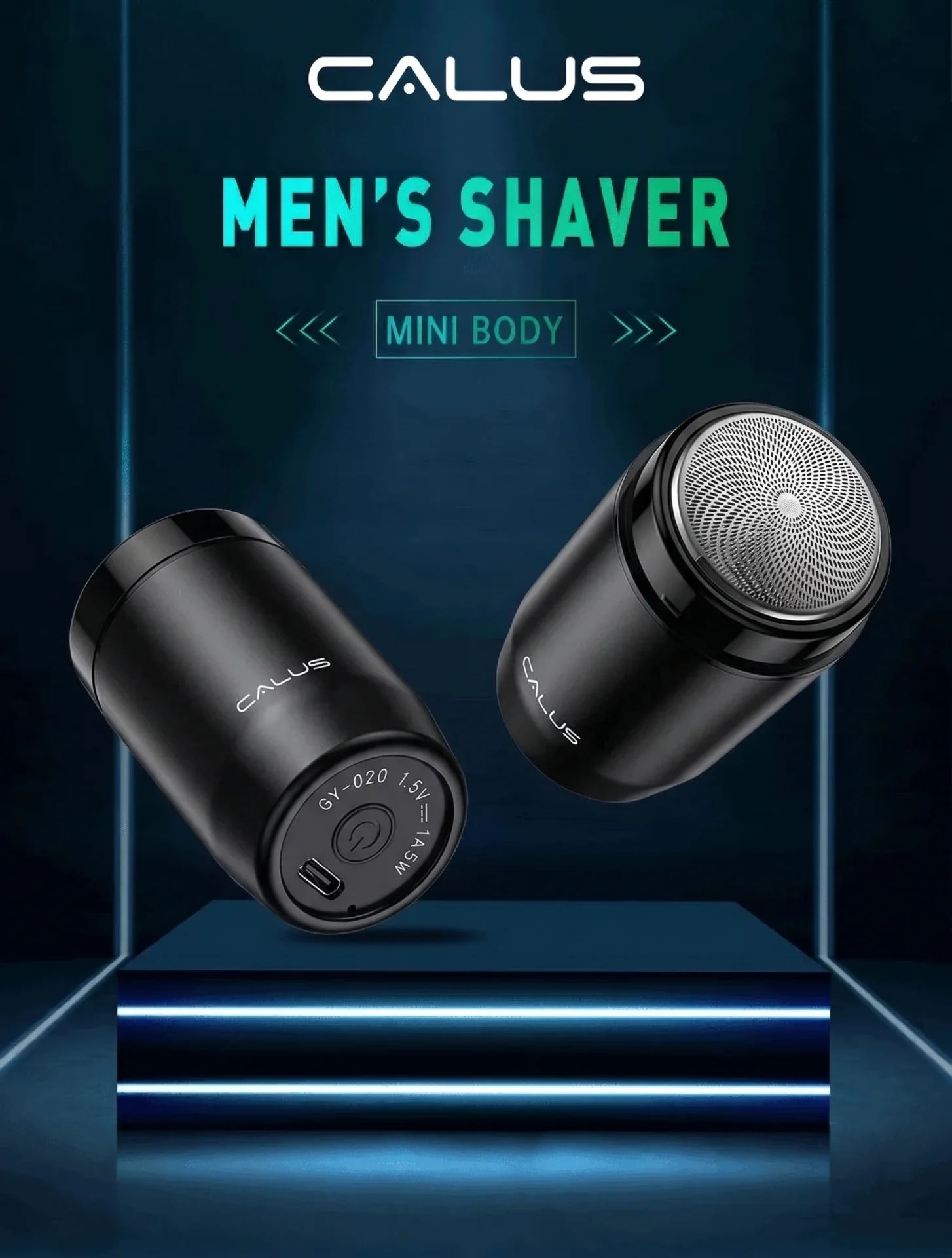 CALUS GY20 Electric Shaver – Compact Portable Electric Shaver for Daily Grooming 2 CALUS GY20 Electric Shaver –Mini body
