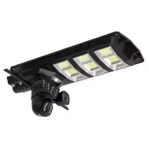 CALUS VC23-4G AI Solar Street Light with 4K Triple-Lens 4G Camera