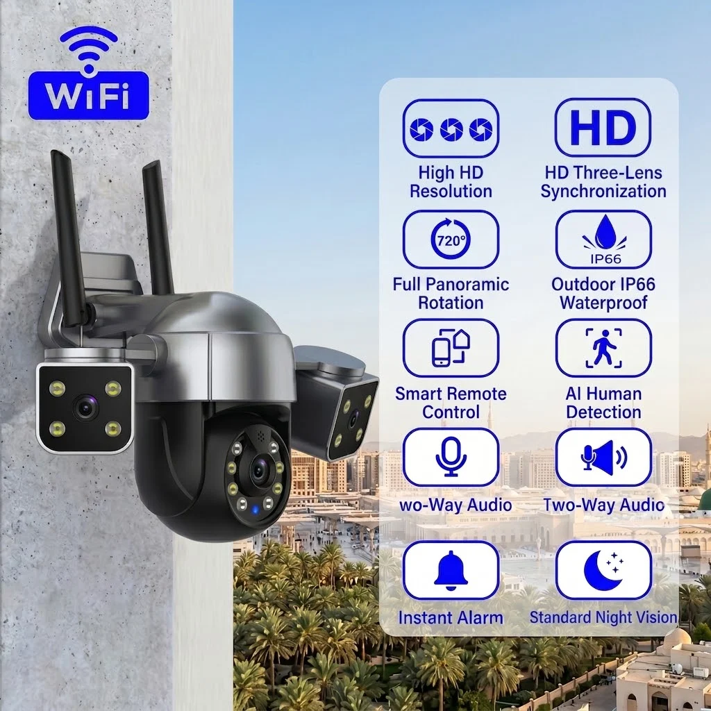 CALUS VTC34 triple-lens  Specifications