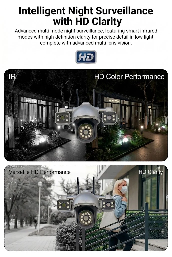 CALUS VTC34 triple-lens  intelligent